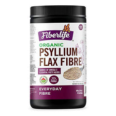 Fiberlife Organic Psyllium Flax Fiber, 400gm