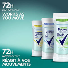 Degree for Women Antiperspirant Stick for 72-hour odour protection Workout Endure antibacterial odour protection 74 g