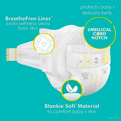 Diapers Size Newborn Preemie (<6 lb), 27 Count - Pampers Swaddlers Disposable Baby Diapers, Jumbo Pack (Packaging May Vary)