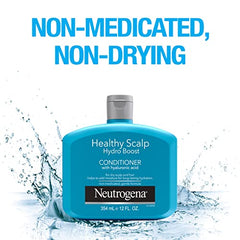 Neutrogena Moisturizing Healthy Scalp Hydro Boost Conditioner for Dry Hair and Scalp, with Hydrating Hyaluronic Acid, pH-Balanced, Paraben & Phthalate-Free, Color-Safe, 354 ml