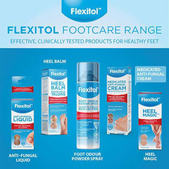 Flexitol Medicated Anti-Fungal Cream | Triple Action Formula | Helps to Prevent Athlete’s Foot | Relieves Itchy & Cracked Skin | 56g