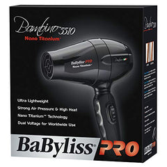 BaBylissPRO Nano Titanium Bambino Compact Dryer, 1 Count