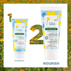 Klorane - Baby Nourishing Cream with Cold Cream and Calendula - Dry to Very Dry Skin - Baby - 40ml