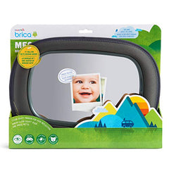 BRICA 63009 Mega Baby In-Sight Mirror with Soft Touch, Grey