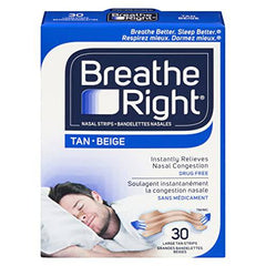 Breathe Right Tan Large 30ct