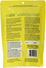 Alibi Epsom Salt Scented - Green Tea Epsom Salts for soaking and bath salts - Natural Magnesium Sulfate Crystals - 3 Resealable Bags of 454 grams = 1.36 kg White