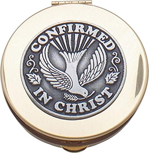 CA Gift BX102 Confirmation Rosary Keepsake Box, 2-1/8"