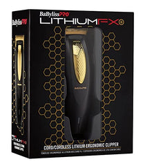 BaBylissPRO LithiumFX+ Cord/Cordless Lithium Ergonomic Clipper, 1 ct.