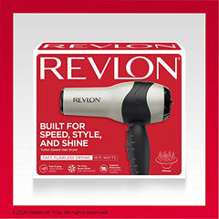 REVLON Perfect Heat Volumizing Turbo Styler, RV473, Matte/Black