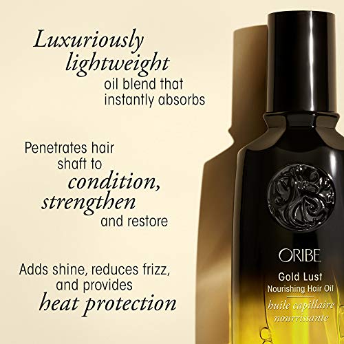 ORIBE Hair Care Gold Lust Hair Oil, Travel, 1.7 fl. oz.