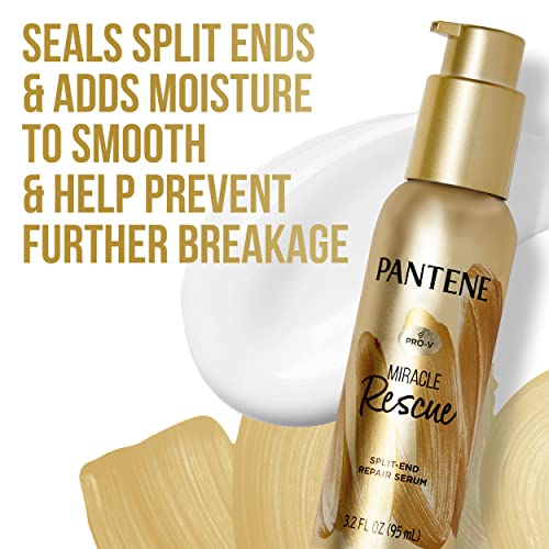 Pantene Hydrating Glow with Baobab Essence Thirsty Ends Milk To Water Hair Serum, 3.2 Fl Oz, 2.508 Fl Oz