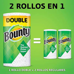 Bounty Select-A-Size Paper Towels, White, 6 Double Rolls = 12 Regular Rolls - Zecoya