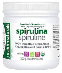 Prairie Naturals Organic spirulina powder 200 Gram