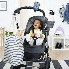 Skip Hop Universal Stroller Cup Holder, Stroll & Connect, Grey