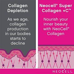 NeoCell Super Collagen +C™, Collagen Supplement, 120 Tablets