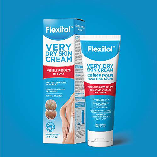 Flexitol Very Dry Skin Cream | Fast Relief For Severely Dry, Cracked, Itchy, Scaly & Chapped Skin | 125g