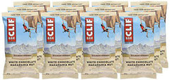 CLIF BAR - Energy Bars - White Chocolate Macadamia Flavour - (68 Gram Protein Bars, 12 Count)