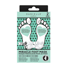 Danielle Miracle Nourishing Foot Mask, 2-Pack, 0.3 Pound