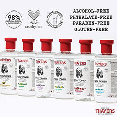 THAYERS Alcohol-Free Witch Hazel Original Face Toner Skin Care with Aloe Vera, Natural Gentle Facial Toner, for All Skin Types, 355mL