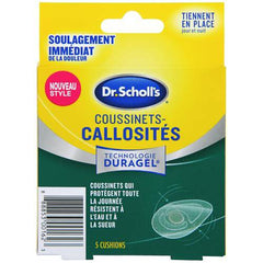 Dr. Scholl's CALLUS CUSHION with Duragel Technology, 5ct. Relieves Callus Pressure and Provides Cushioning Protection against Shoe Pressure and Friction for All-Day Pain Relief