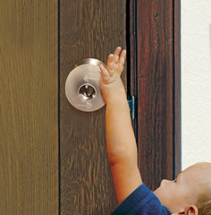 Dreambaby EZY-Fit Door Knob Covers - Child Proof Safety Covers - Fits Most Standard Doorknobs - Suitable for Push & Twist Locks - 3 Pack, White