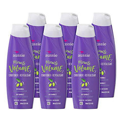 Aussie Paraben-Free Miracle Volume Conditioner w/ Plum & Bamboo For Fine Hair - Zecoya