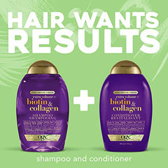 OGX Biotin & Collagen Extra Strength Volumizing Conditioner, 385 milliliters