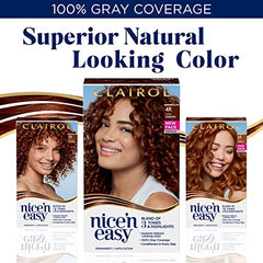 Clairol Nice 'N Easy Permanent Hair Color, 5R Medium Auburn