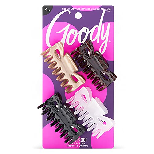 Goody Claw Clip Medium 4 Ct