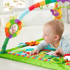 Fisher-Price Rainforest Music & Lights Deluxe Gym, 1 Count (Pack of 1)