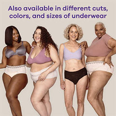 Always Discreet, Incontinence & Postpartum Underwear For Women, Maximum Protection, Large, 28 Count