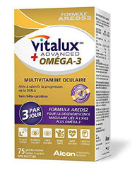 Vitalux Adv+Omega 3 Caps  75