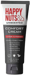 Happy Nuts Comfort Cream Ball Deodorant For Men | Anti-Chafing, Sweat Defense & Odor Control