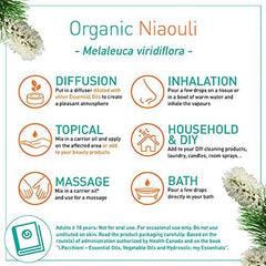 Puressentiel Niaouli Organic Essential Oil, 0.34 fl. oz.