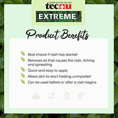 Tecnu Extreme Poison Ivy and Oak Scrub, Removes Poisonous Plant Oils That Cause Rash and Itching, 4 Ounces