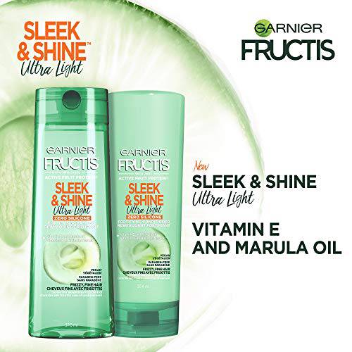 Garnier Fructis Sleek & Shine Ultra Light shampoo, 370 ML - Zecoya