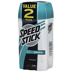 Speedstick Men's Deodorant Stick, Original, 2 x 85g (Twin Pack)