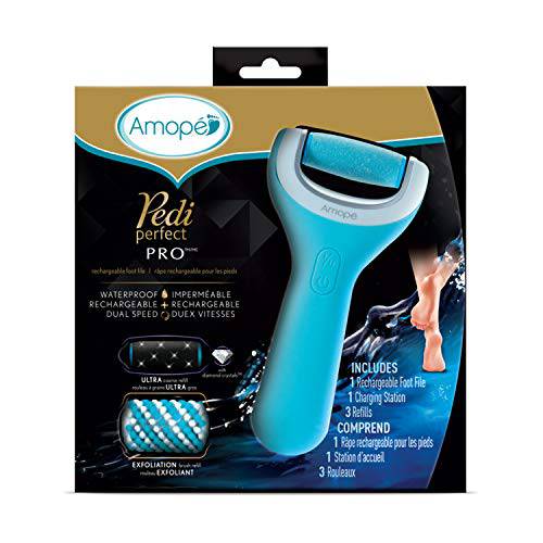 Amope® Pedi Perfect™ Pro Rechargeable Foot File