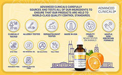 Advanced Clinicals Vitamin C Facial Serum Skin Care Anti-Aging Moisturizer Potent Vitamin C Face Lotion For Dry Skin, Age Spots, Wrinkle Repair, & Uneven Skin Tone, 1.75 Fl Oz (Pack of 1)