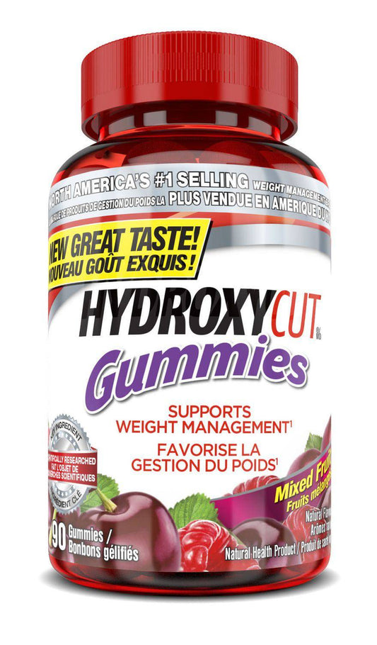 Hydroxycut Gummies, Weight Management, Multi-Vitamin, Mixed Fruit, 90ct - Zecoya