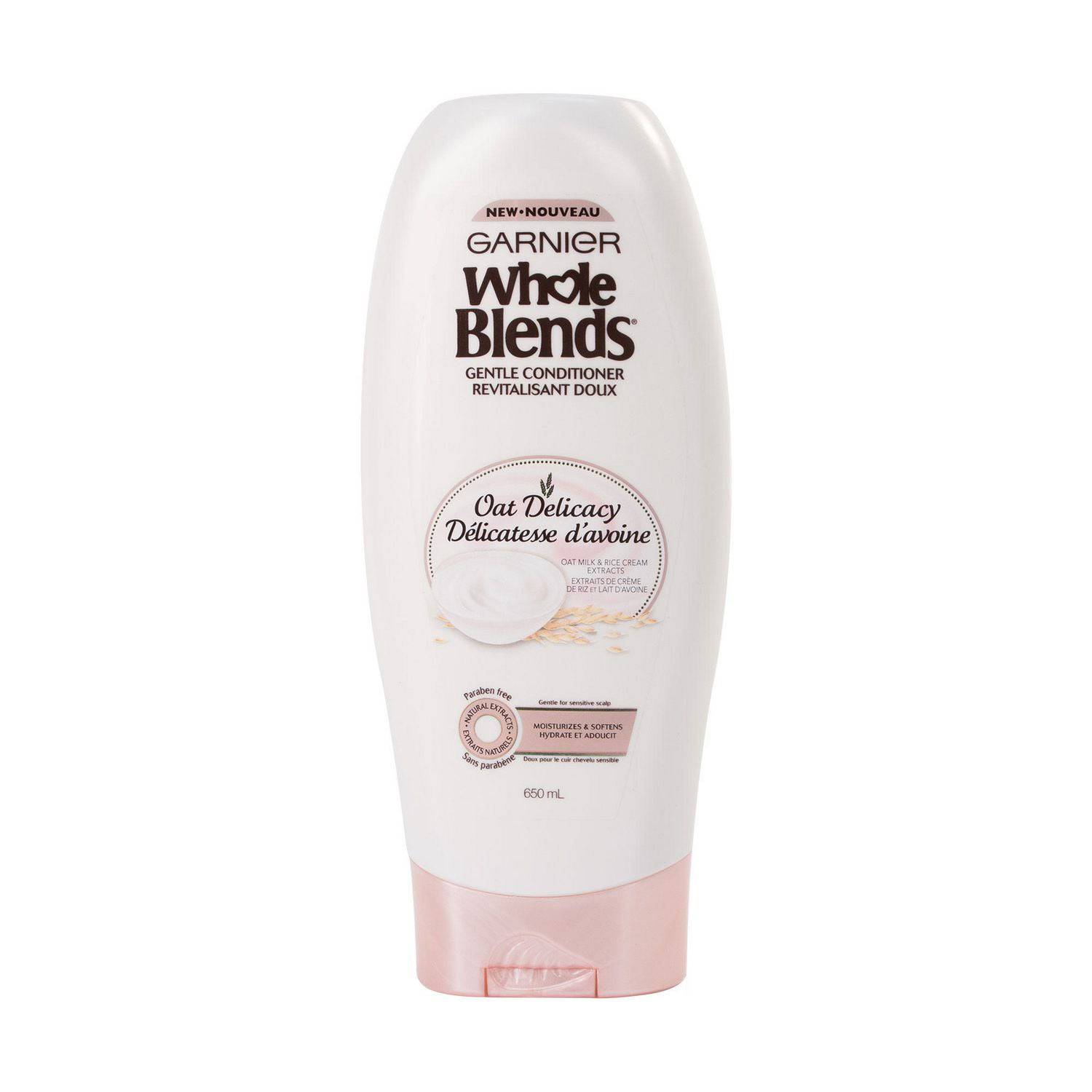 Garnier Whole Blends Oat Delicacy Conditioner, 650 mL - Zecoya