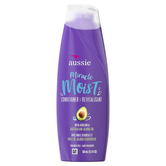 Aussie Paraben-Free Miracle Moist Conditioner w/ Avocado & Jojoba Oil For Dry Hair - Zecoya