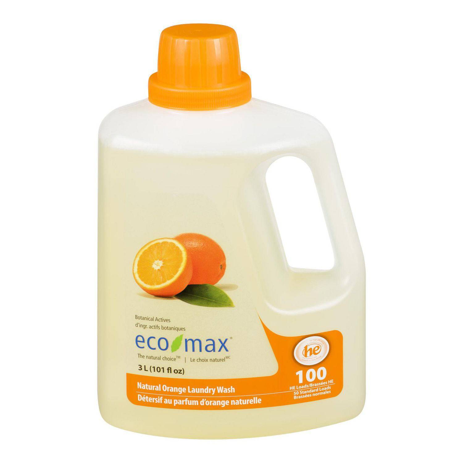 Eco-Max Natural Orange Laundry Wash - Zecoya