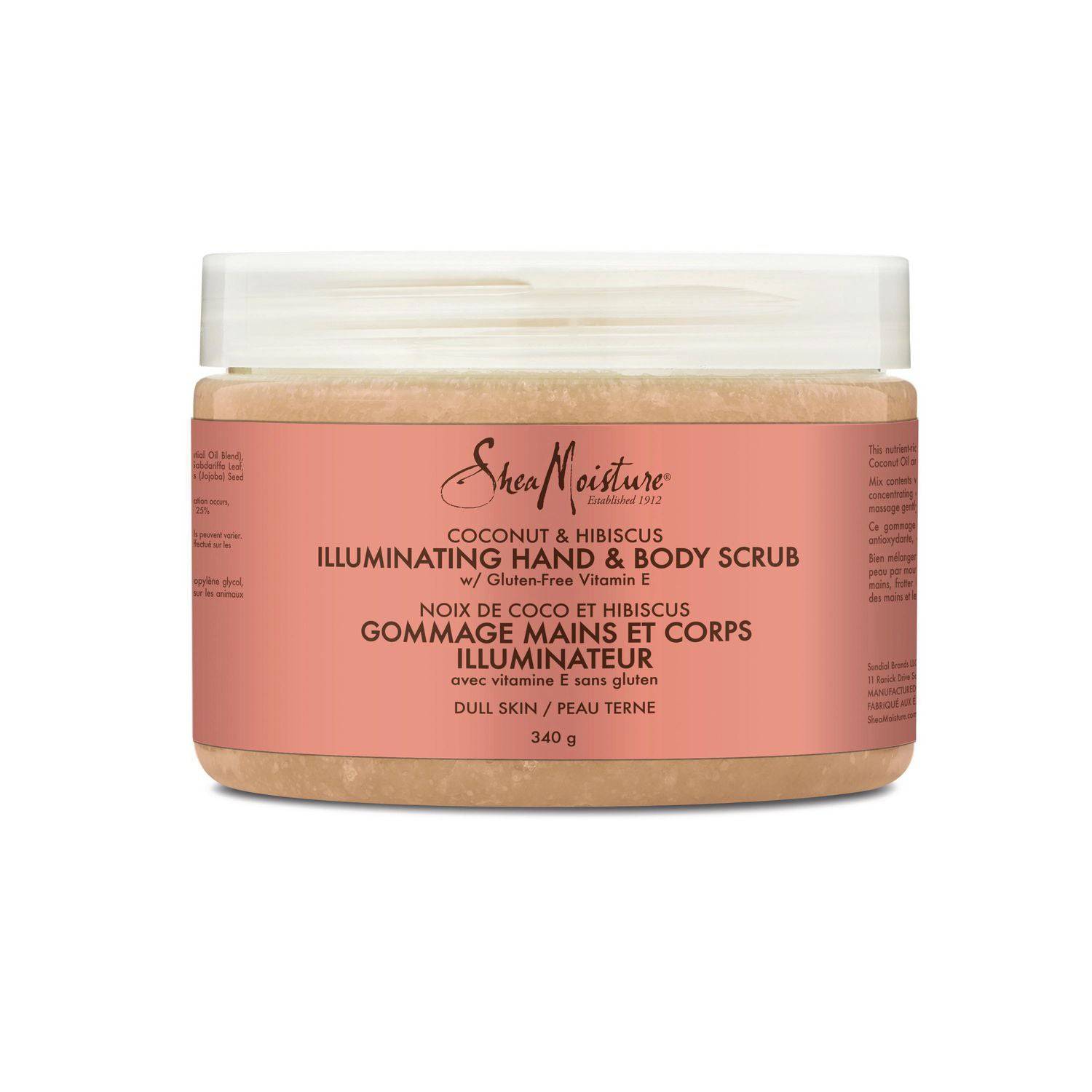 SheaMoisture Coconut & Hibiscus Illuminating Hand & Body Scrub - Zecoya