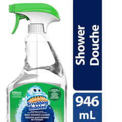 Scrubbing Bubbles Daily Shower Cleaner, Prevents Soap Scum in Tubs, Shower Walls and More, 946mL - Zecoya