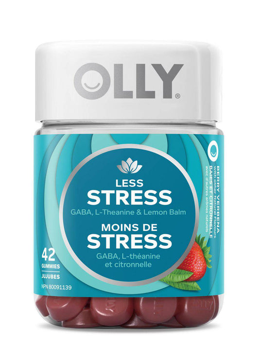 Olly Berry Verbena Less Stress Supplement - Zecoya