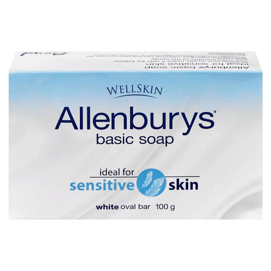 Allenburys White Oval Basic bar Soap - Zecoya