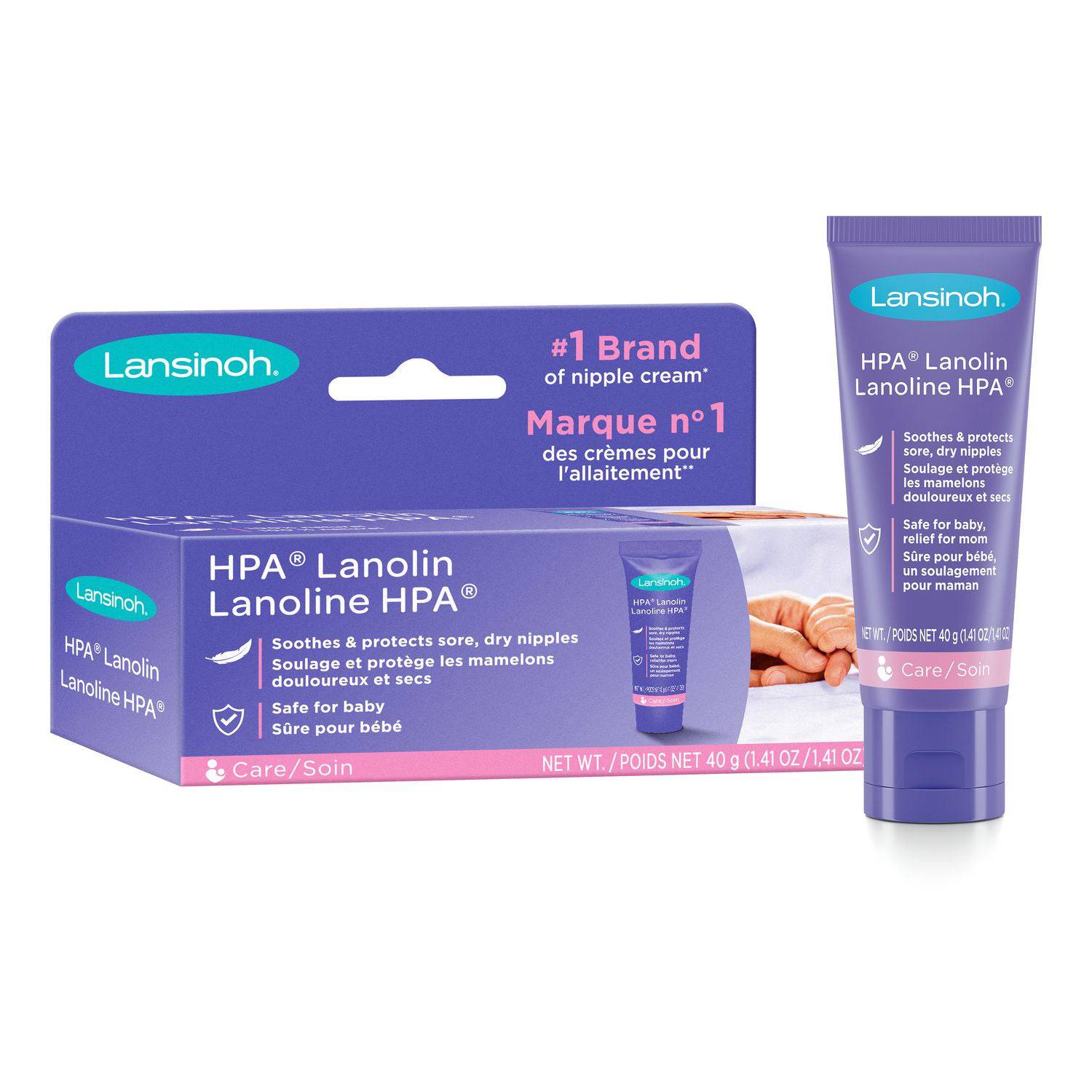 Lansinoh Lanolin Nipple Cream, 40 g - Zecoya