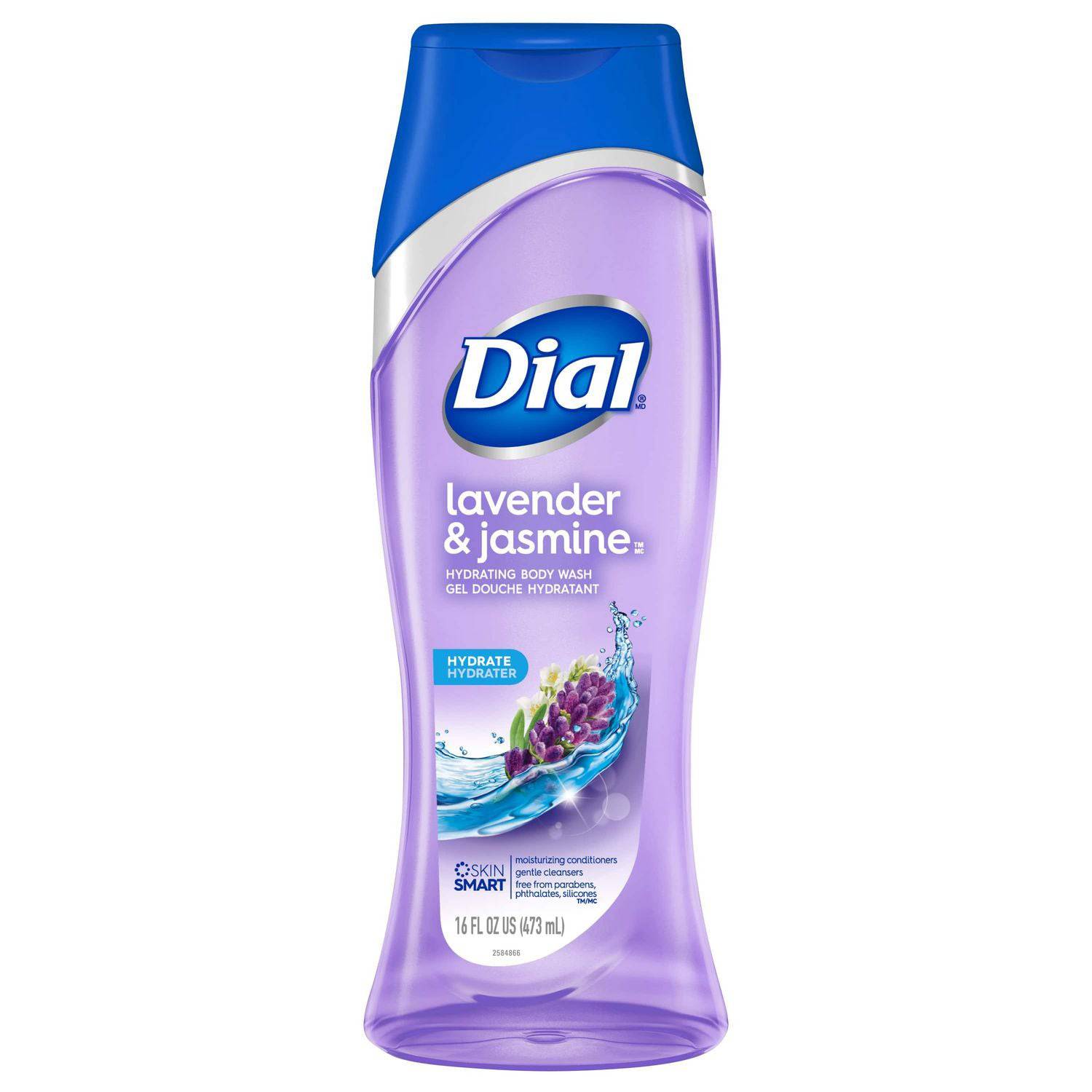 Dial Body Wash, Lavender & Jasmine, 473mL - Zecoya