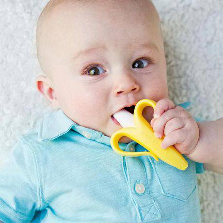 Baby Banana Infant Toothbrush Teether - Zecoya